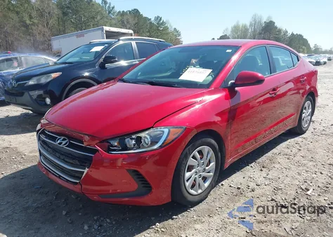 2018 Hyundai Elantra Se z USA, uszkodzony, nr VIN 5NPD74LF8JH261059